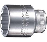 Stahlwille Douille 50 22 03010022 – 6 pans double 22 mm 1/2 (12,5 mm)