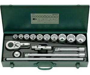 Stahlwille 55/10/6 Jeu de clés à douille métrique 3/4\ (20 mm) 16 pièces 96050104