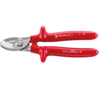 Stahlwille 6630 7 220 KABELSCHERE VDE 220 MM 66307220 Pince coupe-câbles Adapté pour (technique d'isolation) câbles en alu et en