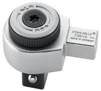 Stahlwille Embout pour cliquet denture fine Taille 10 1/2" mâle 9x12 mm 100 N-m 1 pièce
