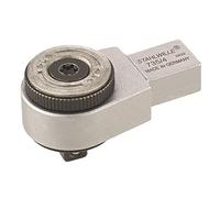 STAHLWILLE 735/4 - Cliquet enfichable à denture fine 1/4" 9 x 12 mm - À insérer dans une clé dynamométrique - Forme compacte - Fabriqué en Allemagne