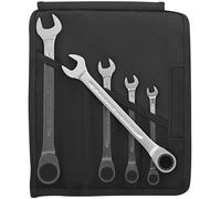 Stahlwille Jeu de clés plates 96401705 17F/5 à cliquet annulaire 8–19 mm (métrique)