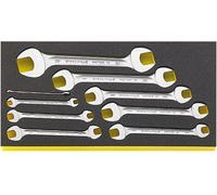 Stahlwille 96830124 TCS WT 10A/9 Jeu de clés plates doubles Ouverture de clé (pouces) (uniquement pour le titre) 1/2 - 25/32