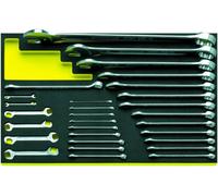 Stahlwille 96830193 TCS 12+13+14/29 Jeu de clés mixtes Ouverture de clé (métrique) 8 - 19 mm