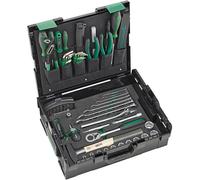 Stahlwille 97830701 STW L-BoXX Industrieset Boîte à outils garnie plastique ABS noir, vert