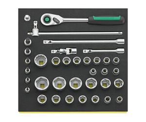 Stahlwille Assortiment d'outils Stahlwille n° TCS 50/52/30/6QR 1/3 36 pcs. Quantité:1