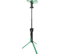 STAHLWILLE Double projecteur de travail LED avec trépied réglable en hauteur - 2 projecteurs LED SMD de 36 W (rotatifs et orientables) - 11 500 lm - Fonctionnement sur secteur et batterie (jusqu'à 6 h