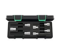 Stahlwille Jeu de 7 embouts de tournevis hexagonaux carrés d'entraînement 1/2"