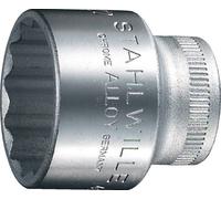 Douille 12 pans extérieurs 24 mm Longueur: 35 mm Stahlwille 02010024 Propulseur: 3/8\ (10 mm) 1 pc(s)