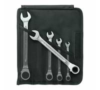 STAHLWILLE Jeu de clés mixtes à cliquet 45429 5 pcs. ouverture de clés 8-19 mm ( 4000826075 )