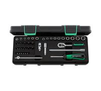 Jeu de clés à douille 36 pièces Stahlwille 98819801 Propulseur: 1/4 (6.3 mm) 1 pc(s)