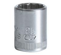 Stahlwille 40 D 13 01030013 6 pans double Douille 13 mm 1/4\ (6.3 mm)