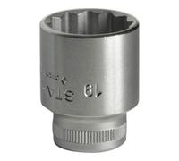 Stahlwille STAHLWILLE Douille 12 pans, 3/8 pouce 19 mm Quantité:1