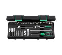 Stahlwille Stahlwille Jeu de clésà douilles, carré 1/4″ 30 pièces, Type: 6 Quantité:30