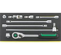 Stahlwille TCS 1/2 ZOLL-512/9 QR Jeu de clés à douille 96830363