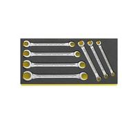 Stahlwille Jeu de clés à œil doubles 96838758 TCS 24/7 – 8–22 mm