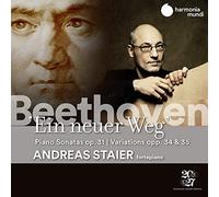 Staier Andreas – Sonates pour piano Op.31, Variations Op.34 et Op.35 – Harmonia Mundi