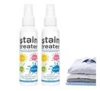 Stain Treater Spray, 2x120ml Spray Détachant Pour Vêtements, Détachant Pour Vêtements Sans Danger Pour Les Enfant Pour Éliminer Rapidement Taches Tenaces Sur Les VêtementsDe Bébé