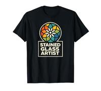 Stained Glass Artist Cadeau drôle d'artiste de vitrail T-Shirt
