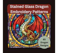 Stained Glass Dragon Embroidery Patterns