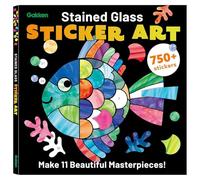 Stained Glass Sticker Art