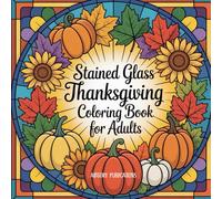 Stained Glass Thanksgiving Coloring Book