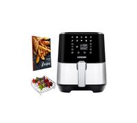 Cosori CP258-AF-DEU friteuse Unique 5,5 L Autonome 1700 W Friteuse d’air chaud Noir, Gris