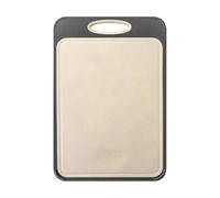 Stainless Chopping Board, Double Sided Panel, Anti Slip Cutting Control, Hygienic Food Base Design, with Stable Grip Base Support for Safety, for Home Apartment Restaurant Countertop Daily Food Use