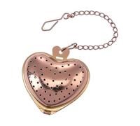 Stainless Creative Tea Infuser Metal Heart Shape Reusable Tea Coffee Filter Strainer Teapot Accessory Kitchen Gadget Too Aspirateur Copeaux Cyclonique (C, One Size)