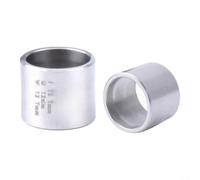 Stainless DU Bushing Sleeve 15mm OD Bike Repair | Fits pour fox, pour rockshox, pour manitou shocks, prevents frame damage, reduces noise, easy install