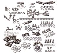 Stainless Engine Hex Bolt Set Small Block Pour Chevy 265 283 305 307 327 350 400