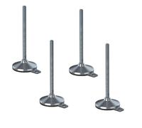 Stainless levelling foot 16x230x105mm base and anti-vibration pad1500kg-Set of
