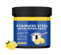 Stainless Scratch Remover - 100g Metal Refining Paste, Steel Repair Cleaner for Kitchen, Appliance Shine Compound with Powerful Buffing Action, Home Care, Cookware Restorer for Oven and Fridge