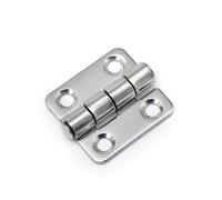 Stainless Steel 304 Hinge for Industrial Cabinet Doors Heavy-Duty Hardware Thickened Folding and Opening 1Pcs(CL253-1-304PG)