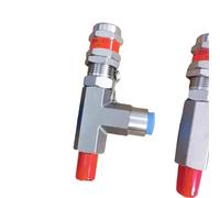 Stainless Steel 316 Pressure RELIEF VALVE 20-6000psig Adjustable 1/4" 3/8" 1/2" Male NPT to Female NPT Safety replace Swagelok(MALE_CP 215-435 PSIG)