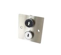 Stainless Steel 86 * 86 Panel Concealed Mounted Push Button Switch Power Start Control UP DOWN Arrow NO NWPNLXEA