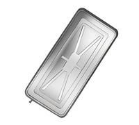Stainless Steel Air Conditioner Water Tray Condensate Water Collector Drip Pan, Drain Kit for Heat Pump Systems,1.5p/3p/5p Indoor/Outdoor Unit Drip Tray Window AC Drip Cushion