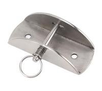 Stainless Steel Anchor Lock, Boat Anchor Chain Lock Stopper Bracket 316 Stainless Steel Stop Lock for Boats Yachts Kayaks Durable and Secure for Marine Use for Boat Owners