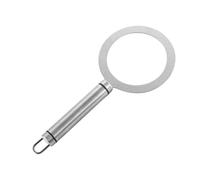 Stainless Steel Baking Mold, Round Handle Pudding Cup Kitchen Tool | Dessert Shaping Vessel, Easy Grip Design, Smooth Food Release, Simplifies Preparation Tasks, Suitable For Steaming And Chill
