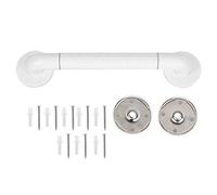 Stainless Steel Bath Grab Bar | 40cm Secure Hand Rail for Bathtub & Toilet | Non - Slip Shower Handle for Elderly & Disabled | Easy Punch Installation, 656g