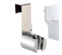 Stainless Steel Bidet Holder - Wall Mount Bracket, Portable Toilet Attachme | Rust-Resistant 304-Grade Steel Bracket With Adjustable Clamp Width, Pre-Drilled Screw Holes For Home Bathroom Bathtub Family