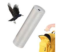Stainless Steel Bird Whistle - Hunting Call Tool for Outdoor Training | 2x8cm Portable Caller, 10g Lightweight Design, Perfect for Attracting Crows Survival Camping Boating Hiking Adventure
