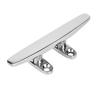 Stainless Steel Boat Cleat, Marine Rope Base Cleat, Mirror Polished Boat Light Accessory with 316 Stainless Steel, Durable and Corrosion Resistant for Various Boat Types and Sizes (5 pouces (135