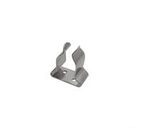 Stainless Steel Boat Hook Spring Clip Holder Silver(Small)