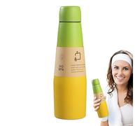 Stainless Steel Bottles, Vacuum Insulated Bottle Water Tumbler, Leak Proof Tumbler Large Jug Drinking Cups for Gym, 3.15x3.15x10.24 Inches, Camping, Hiking, Travel, Work, School
