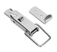Stainless Steel Cabinet Hasp Latch | Self - Locking Catch Buckle for Toolboxes/Lockers/Doors | 066 Hasp Model, Oxidation Prevention & Weather Protection