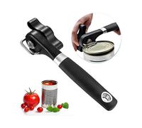 Stainless Steel Can Opener, Multi-Use Tin and Bottle Opener Tool for Various Cans