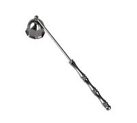Stainless Steel Candle Snuffer - Silver, Dustproof Long Handle, Candle Extinguisher Tool, 10 Inch Length, Bell-Shaped Head, Heat-Resistant Metal | Birthday, Holiday, Outdoor, Bedroom, Living Room, Hot