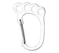 Stainless Steel Carabiner Clip - Foot Shape Hook | Mini Eđc Gear