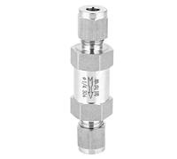 Stainless Steel Check Valve | BSPP Female Thread One Way Valve for Water/Oil/Gas Pipe | 304 Stainless Steel, High Pressure & Temperature Tolerance (304 1/4”)